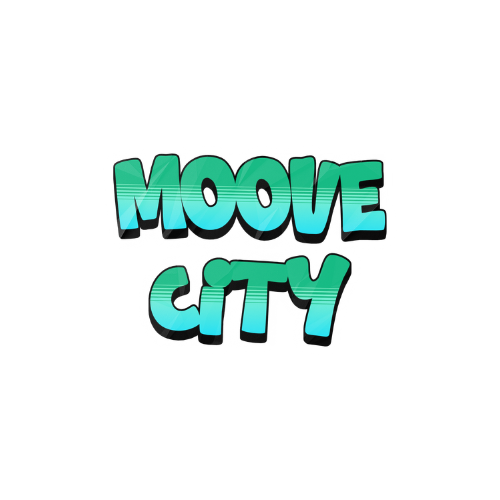 Logo Moove City, réalisation PhantomDev — Solution de mobilité urbaine. Interface dynamique axée sur la conversion et la clarté des services.